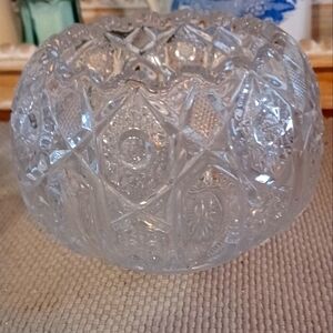 Antique Crystal Bowl